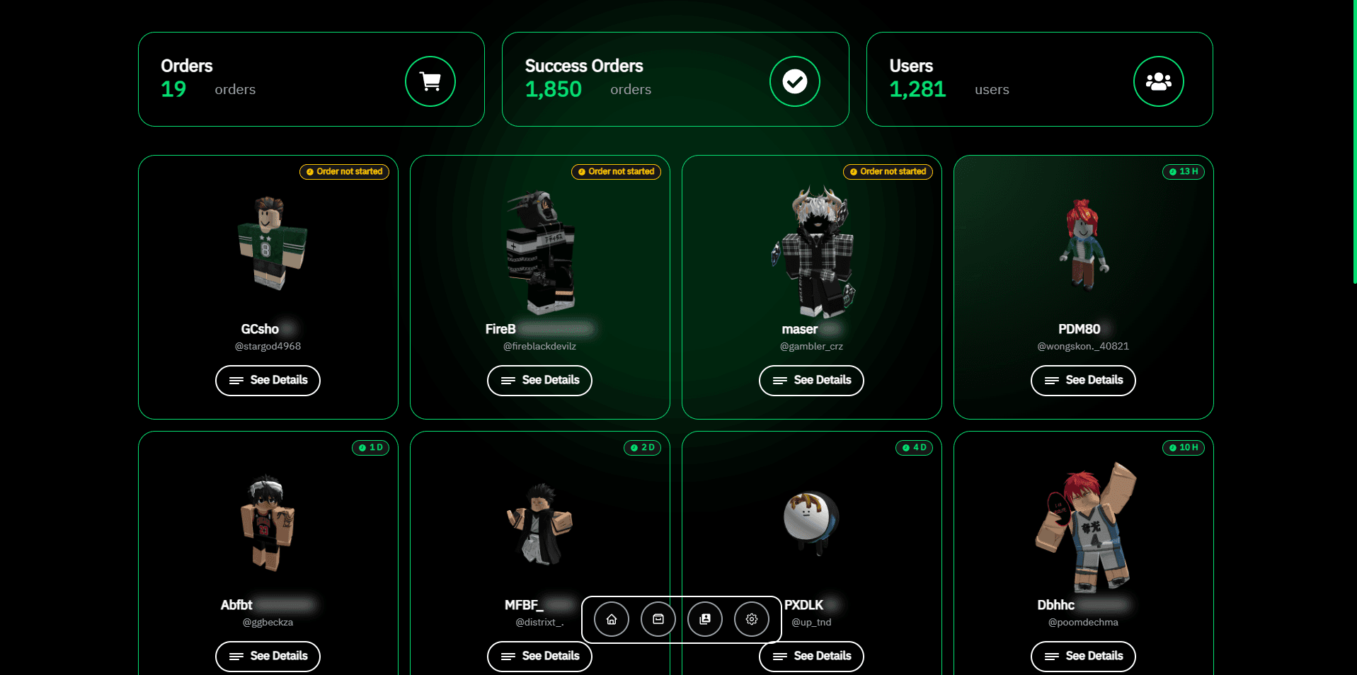Order Tracking Web